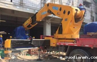 广州龙穴岛-南沙码头 一台155吨的大型发电机组